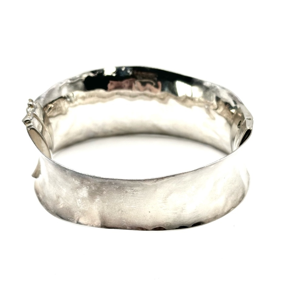 Silpada Retired B2260 Sterling silver Sommelier Hinged Bangle Bracelet - Picture 4 of 9